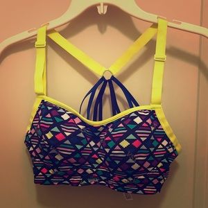 Victoria Secret Sports Bra multi color 34C
